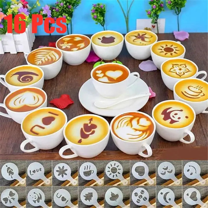 Cappuccino Art Stencils