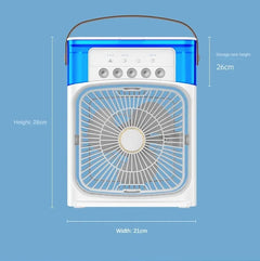 Portable Humidifier Fan with Hydrocooling