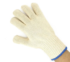 High-Quality Double Cotton Heat Resistant Gloves - 500°C Super Heatproof Kitchen Oven Mitts