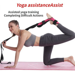 Yoga Flexibility and Rehabilitation Leg Stretching Fitness Band