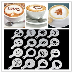 Cappuccino Art Stencils