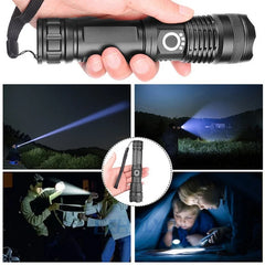 High Power Rechargeable Led Flashlight