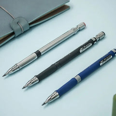 Mechanical Pencil Set with Black/Color Lead Refills