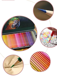 Color Pencil Set with Color Pencil Sharpener and Eraser