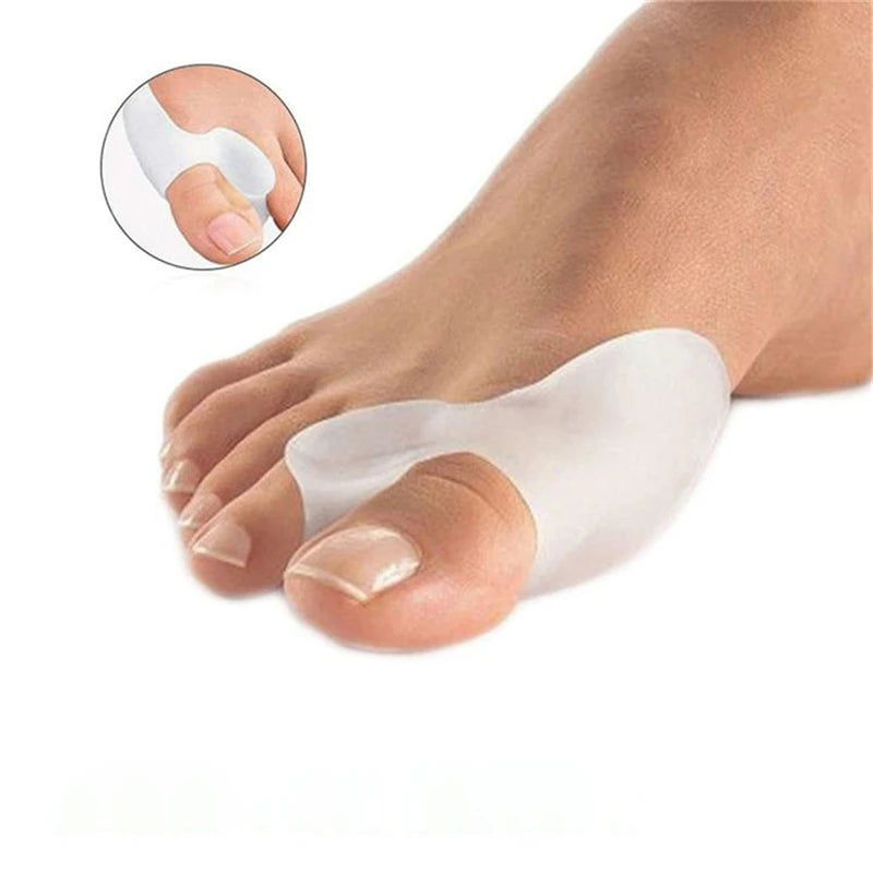 Silicone Gel Big Toe Bunion Corrector Separator Relief Pads