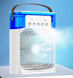 Portable Humidifier Fan with Hydrocooling