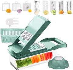 Multifunctional Vegetable Chopper: Slicer, Dicer, Grater, and Cutter