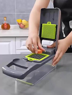 Multifunctional Vegetable Chopper: Slicer, Dicer, Grater, and Cutter